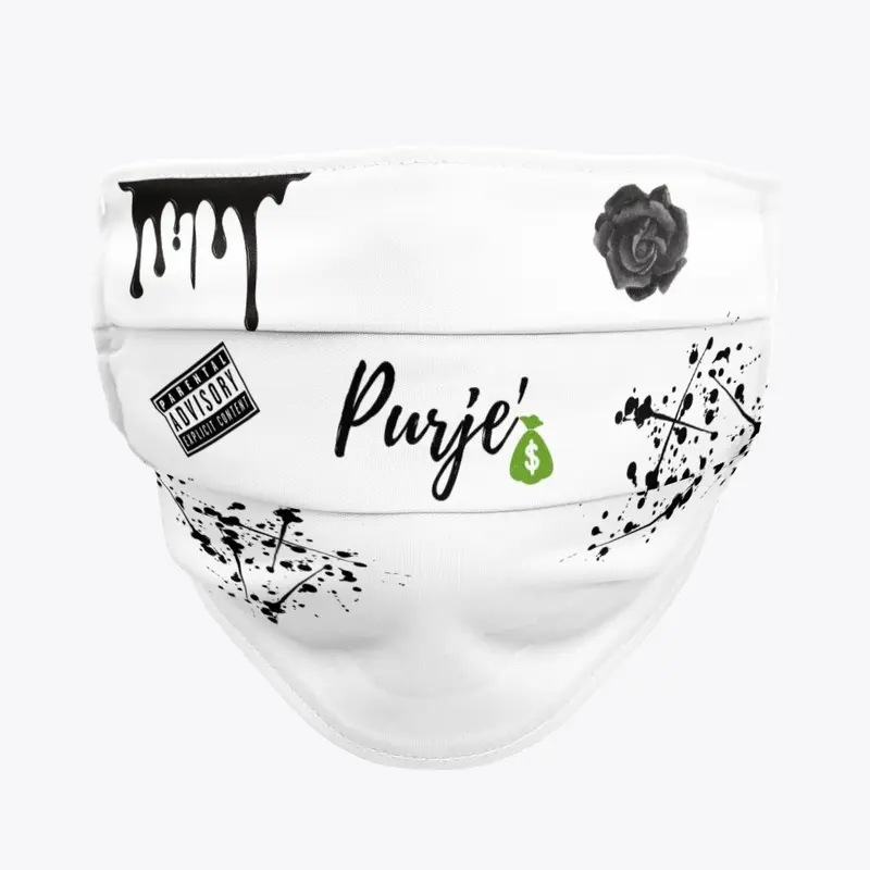 Purje' Graffiti Face Mask